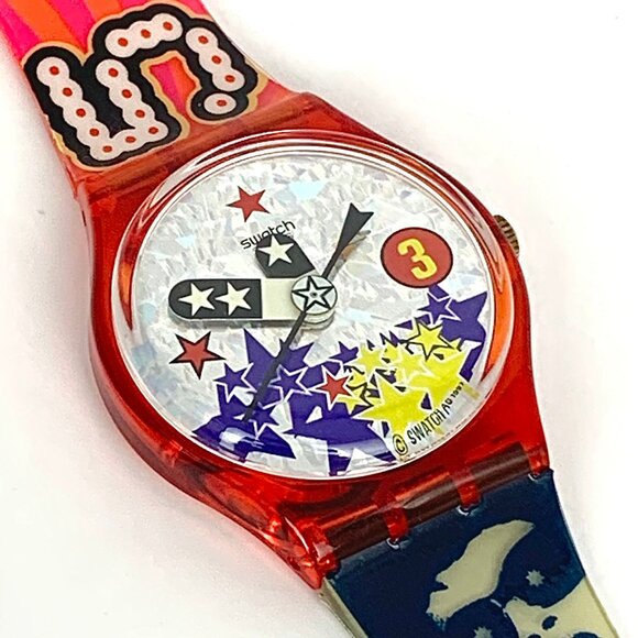 Designer Swatch Watch "Ultra Funk" GR138 1998 - Picture 1 of 3